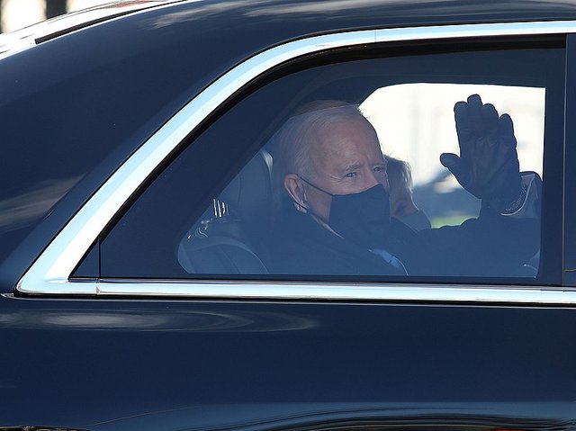 Joe Biden Presidential motorcade 2021